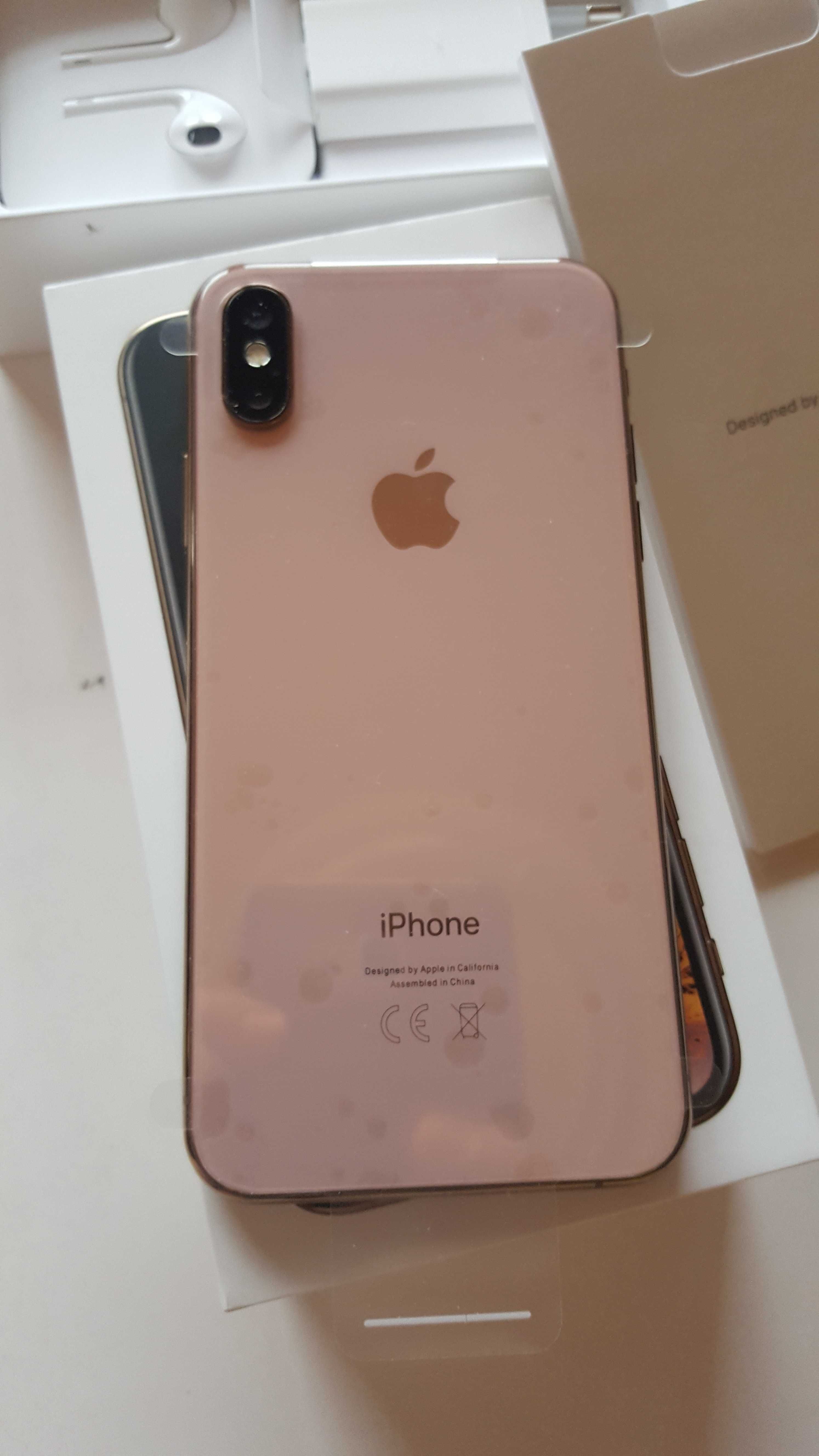 Iphone XS 64 gb Gold 100% батерия като нов!