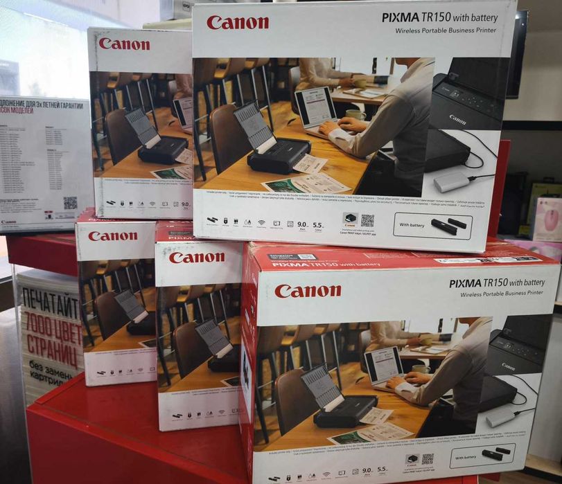 Принтер Canon Pixma TR150 with battery