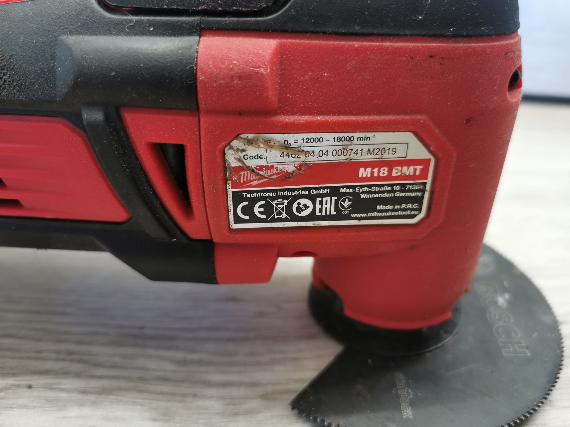 Corp multicutter Milwaukee M18 BMT