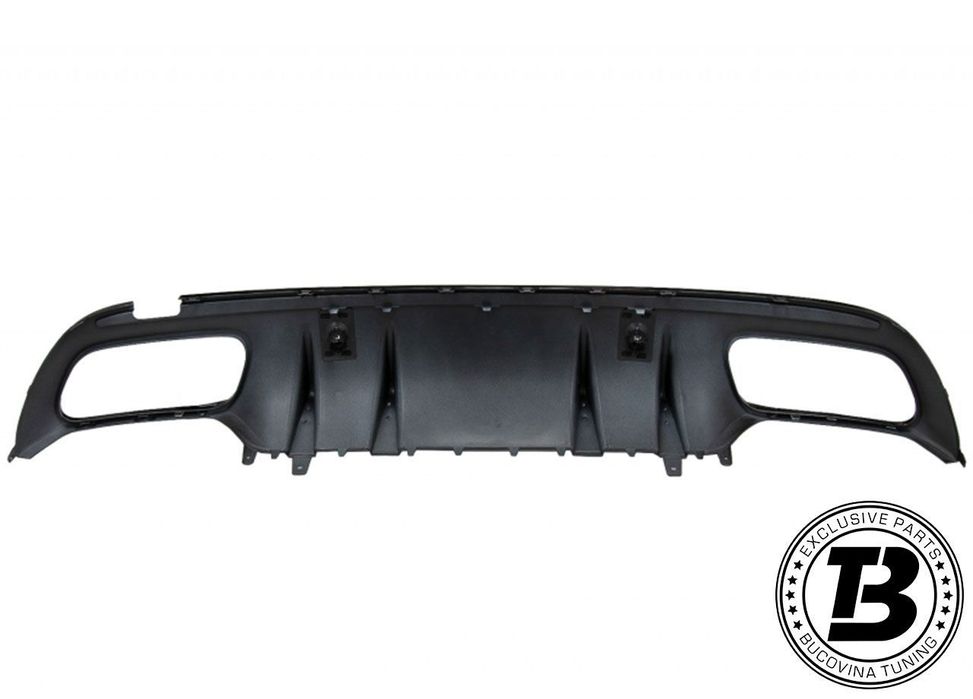 Difuzor Bara Spate cu Ornamente compatibil cu Mercedes C Class W205 C63 Design
