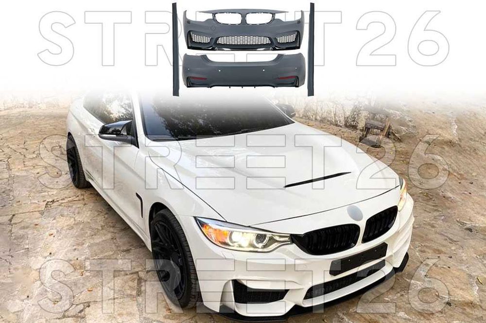 Pachet Exterior BMW Seria 4 F32 F33 Coupe Cabrio (13-20) M4 Design