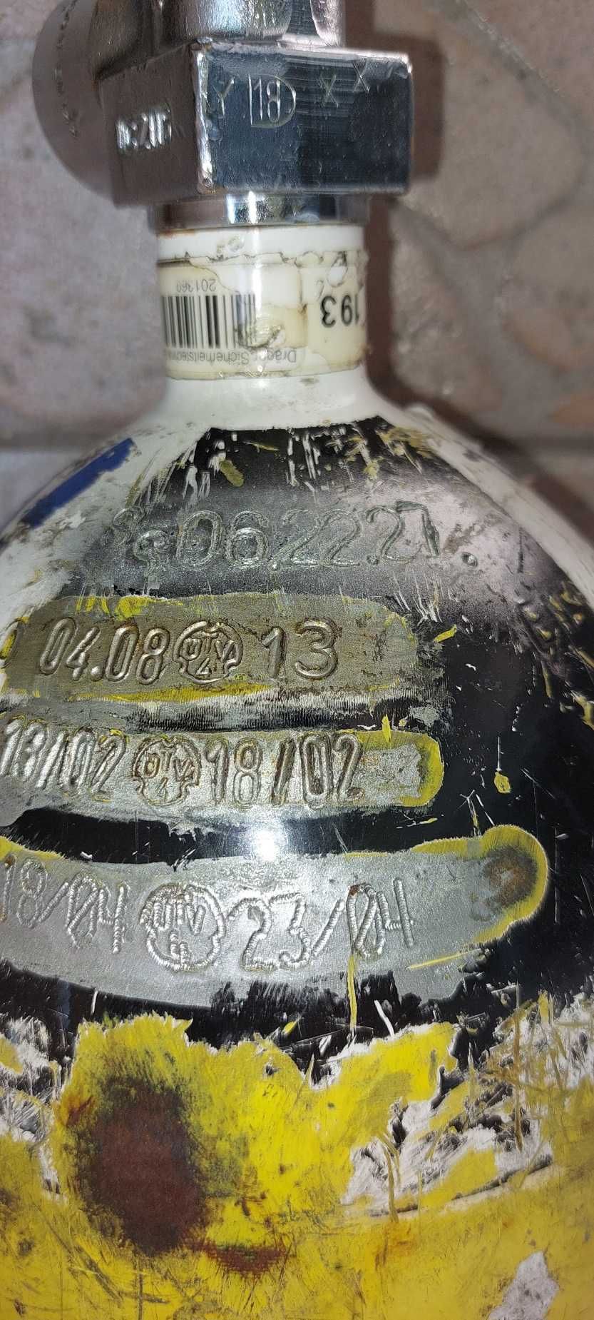 Стоманена бутилка 6л 300 бара