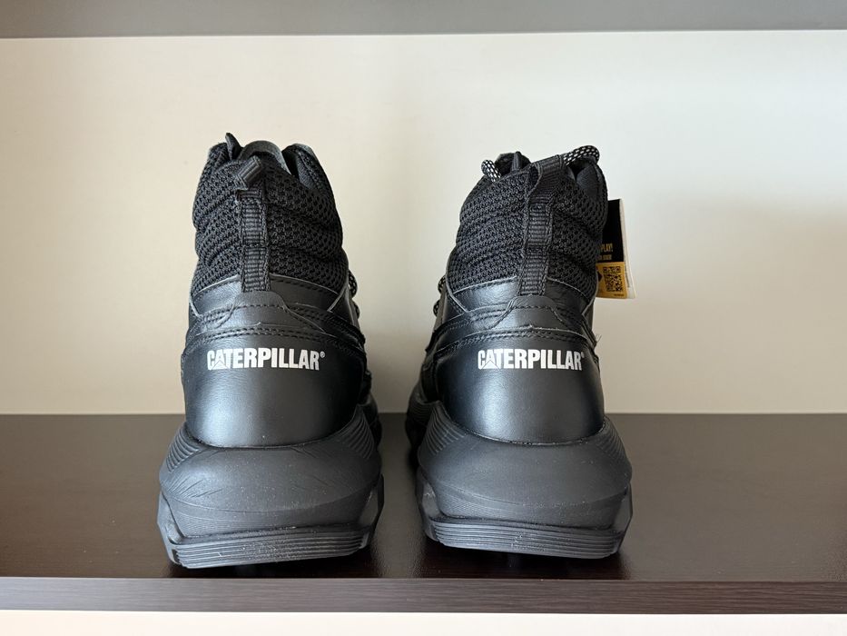 Caterpillar 40номер 25см Стелка Нови с Кутия Естествена Кожа