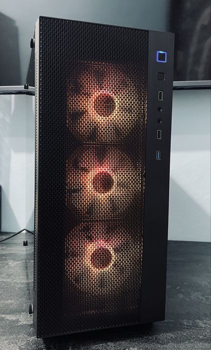 Игровой компьютер собран из качественных комплектующих