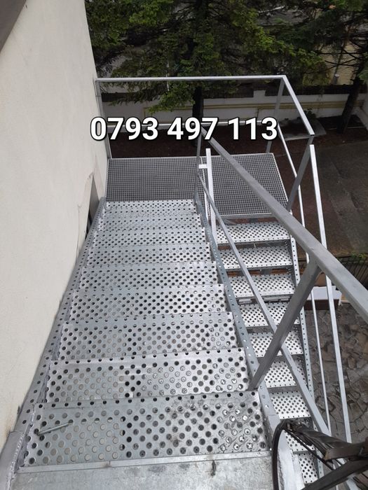 Scări metalice galvanizate la orice demisiune asiguram transport ori u