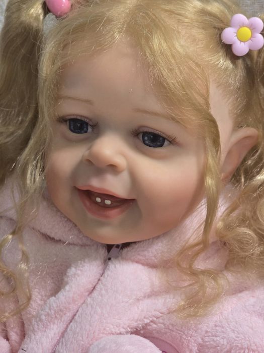 Кукла реборн, реалистична силиконова винил кукла Reborn бебе