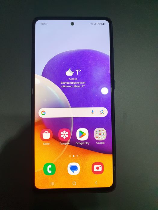 Самсунг А72 хорошее состояние 128ГБ