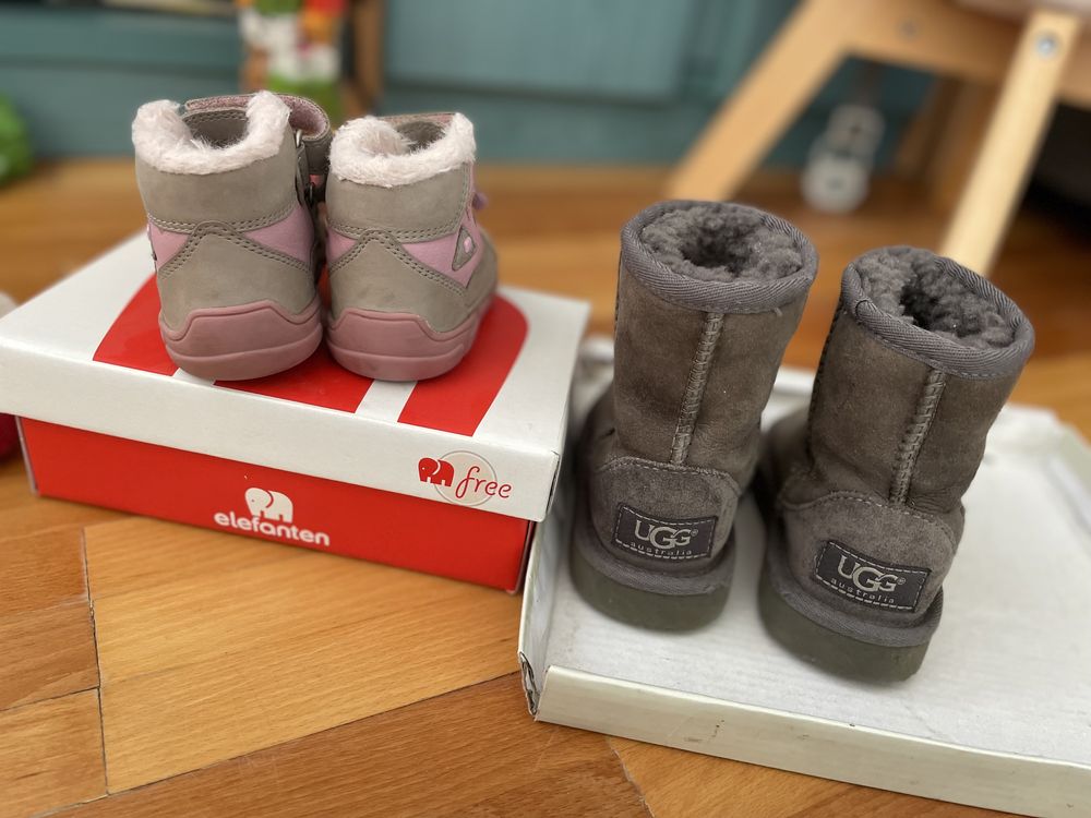 Детски кецове UGG зимни ботуши UGG  и Elefanten