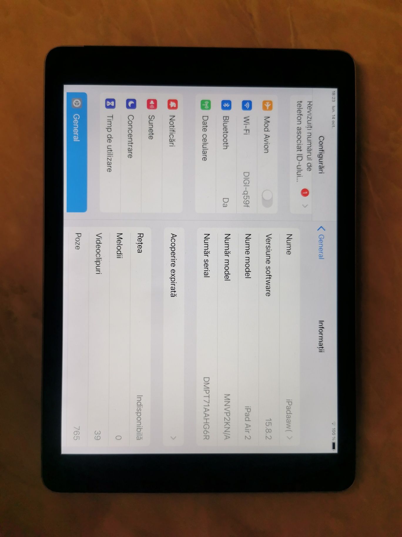 Vand Ipad Air 2 16 GB 4G