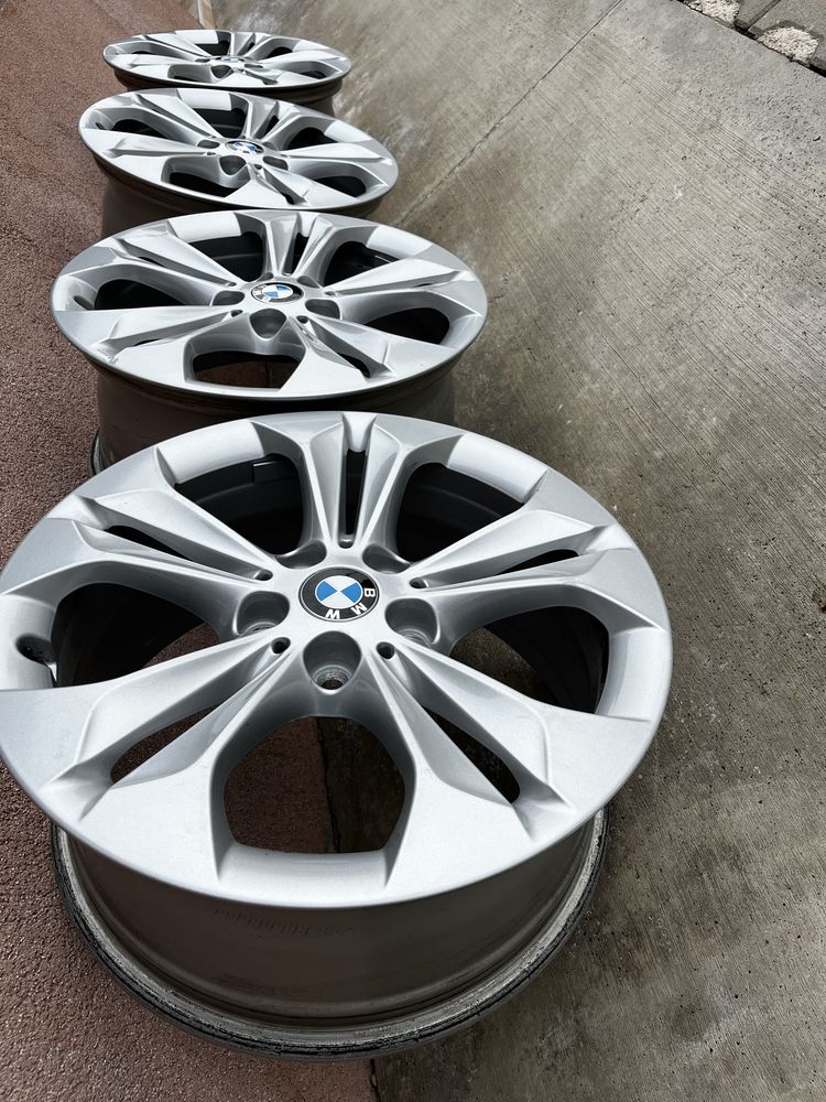 4бр лети джанти за бмв 17цола/5х112/ет52/ц.отв.66.6/7.5J/bmw/f48/f45