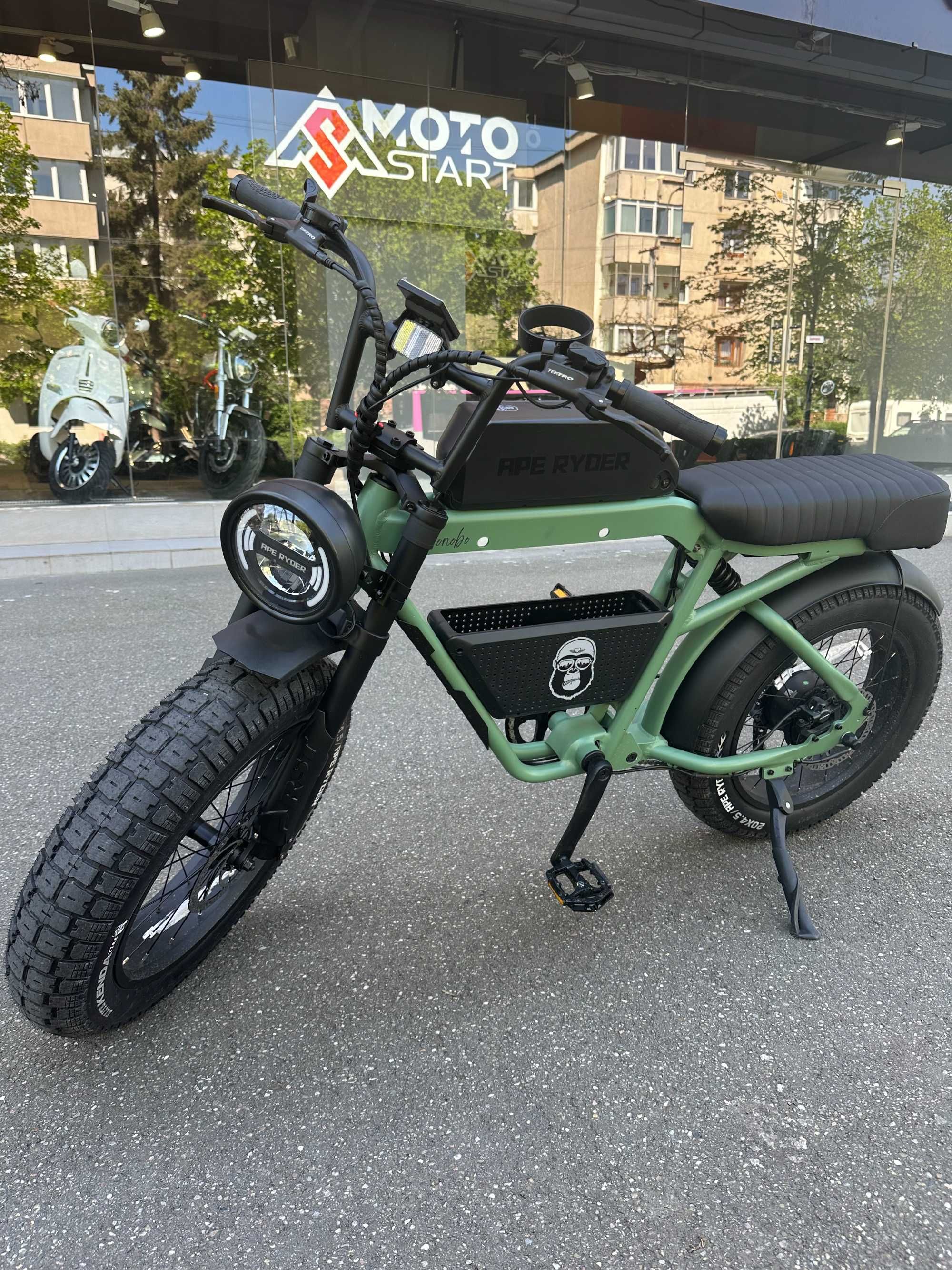 Bicicleta  Electrica Ape Ryder Bonobo cu autonomie de 70-100 KM