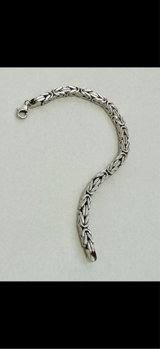 Bratara aur alb 18 karate Noua model bizantin