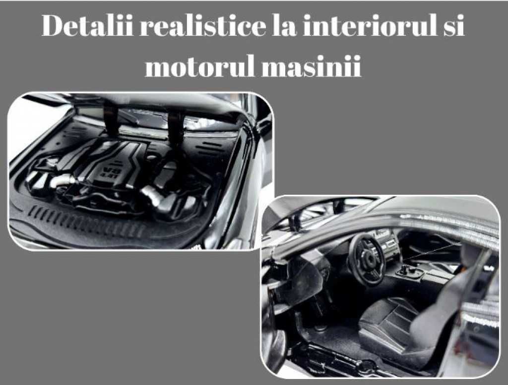 Автомобил BMW M8 с 3 реалистични звука и светлини – мащаб 1:24/3 ЦВЯТА