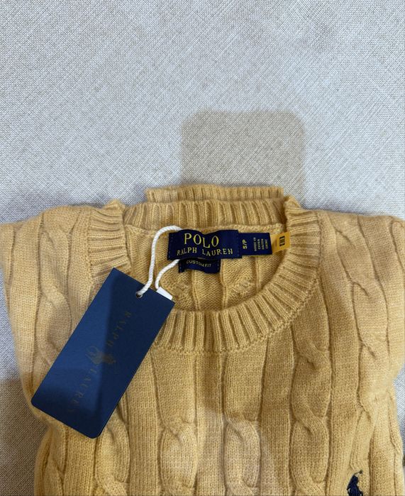 Pulover Polo Ralph Lauren - marimea S - galben mustar