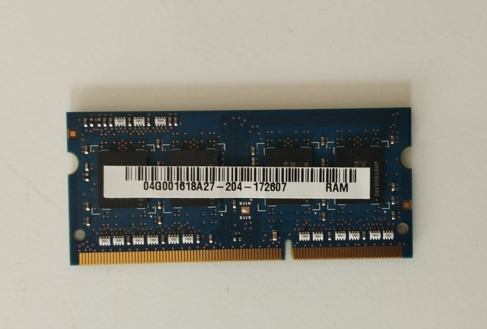 Оперативка 2 гига б/у для ноутбука