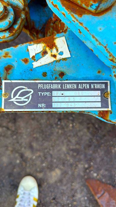 Plug 2 brazde Lemken Opal 090 cu cilindru hidraulic Kuhn Master Huard