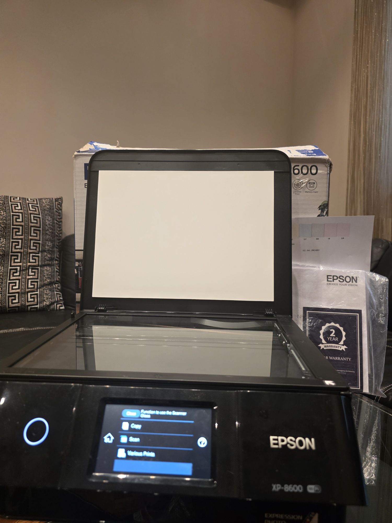 Epson XP-8600 фото мастиленоструен принтер Wi-Fi, скенер и копир