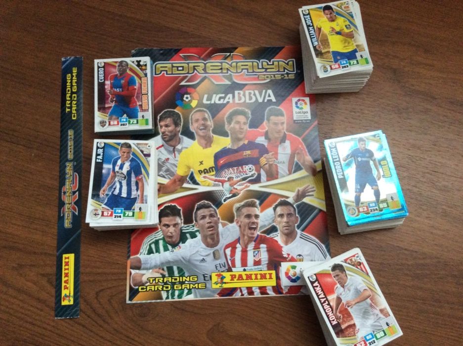 Colectie cartonase fotbalisti Panini / Topps