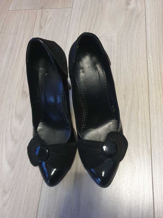 Pantofi eleganti negri piele, 37