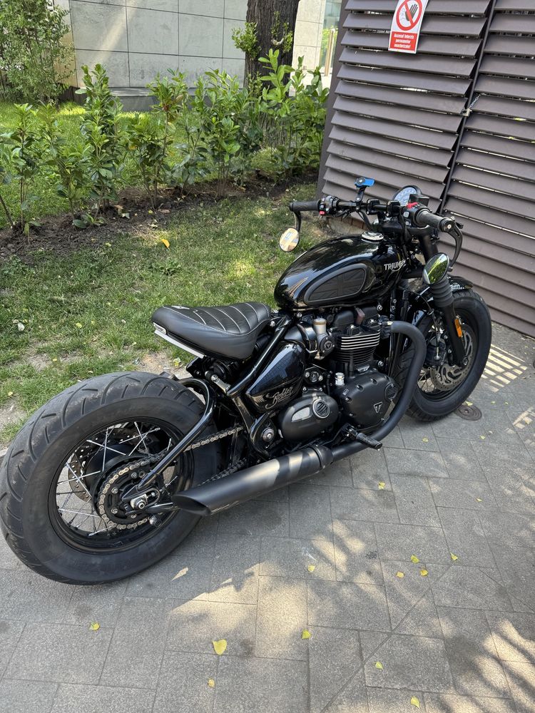 Triumph Bobber Black Edition 2020 – Custom, 10.800 km