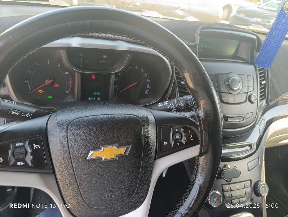 Chevrolet Orlando 2015 | 2-pozitsiya | Propan gaz