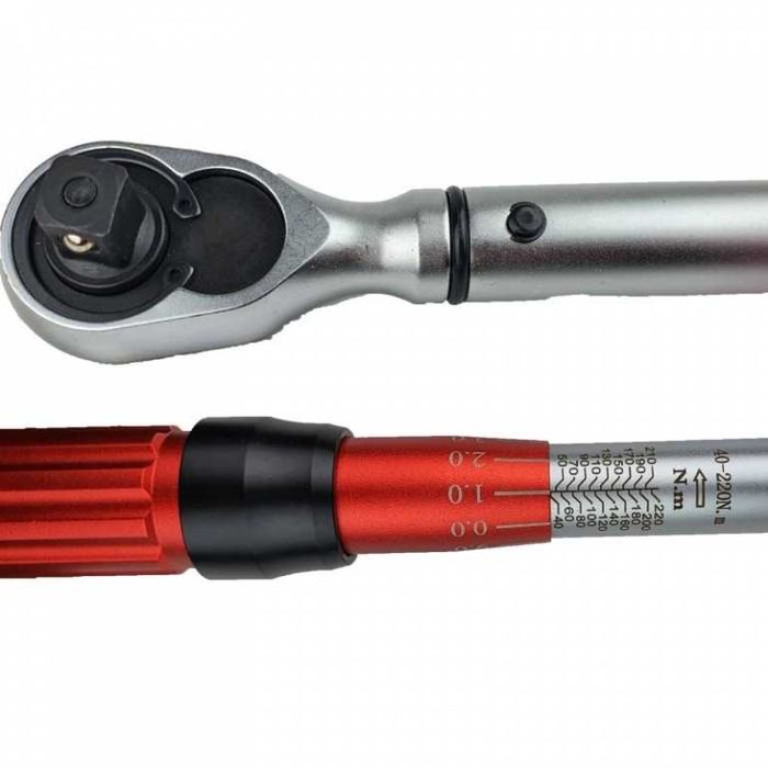 Cheie dinamometrica profi 1/2, 40-220Nm, SelTech.