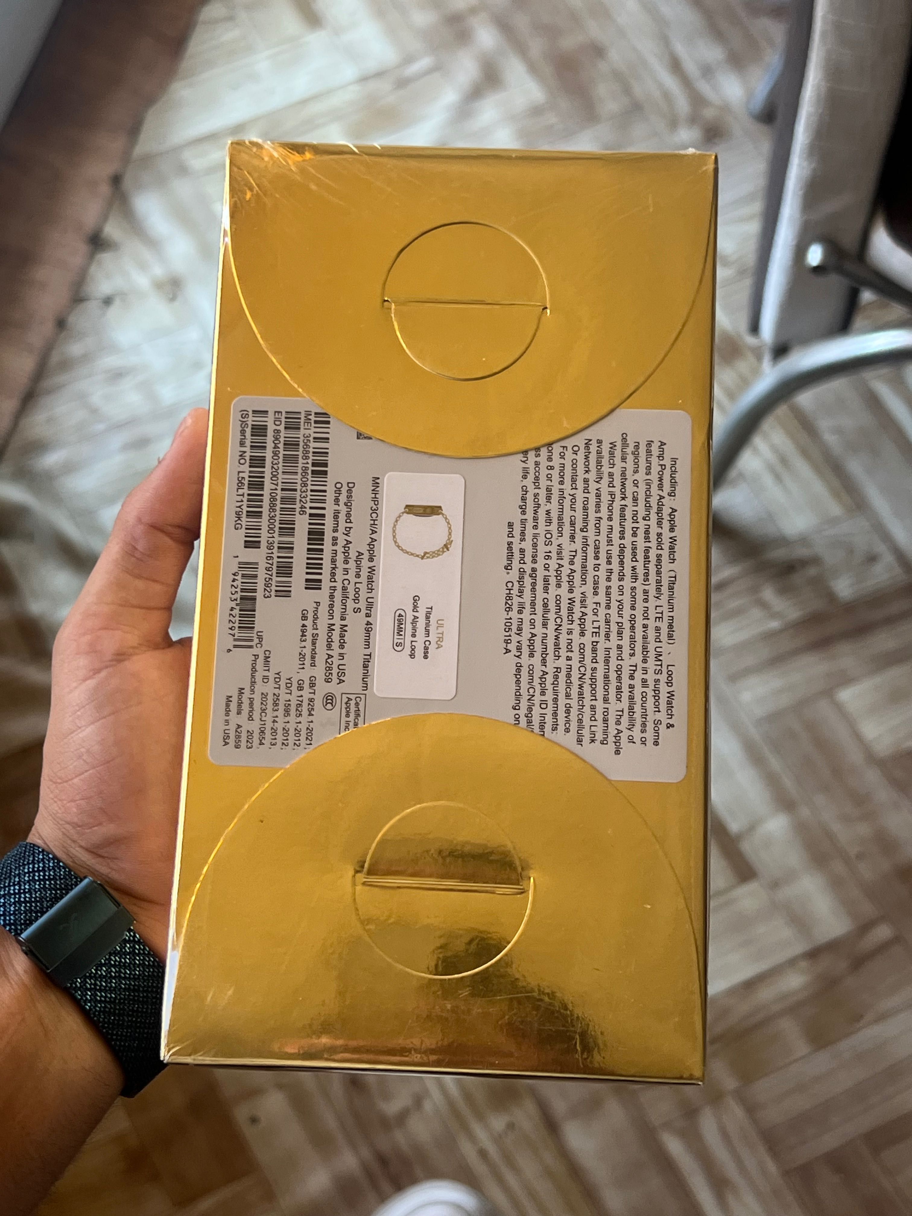 Apple Watch Ultra49mm Titanium Alpine Loop S