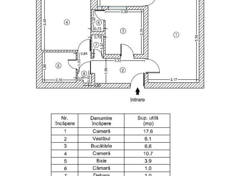 Dristor, 5 minute metrou si parc IOR, stradal pe Ramnicu Valcea