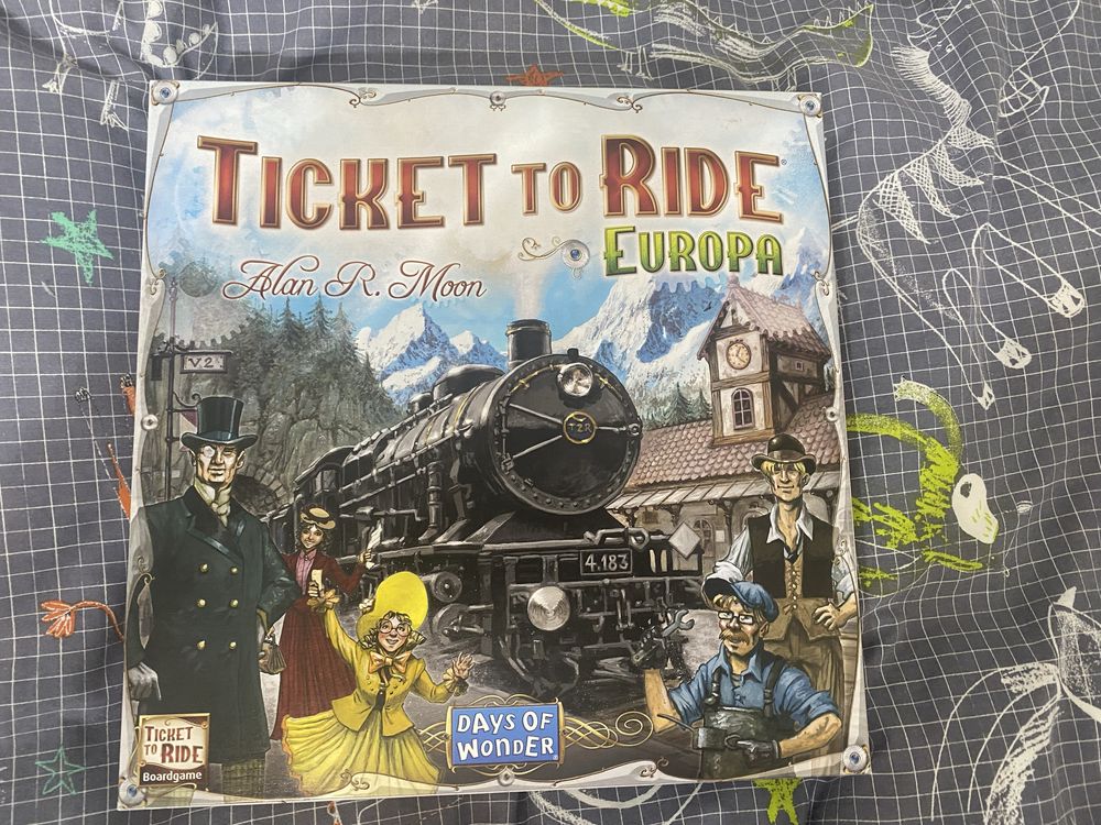 Joc de societate/ board game - Ticket to Ride Europe