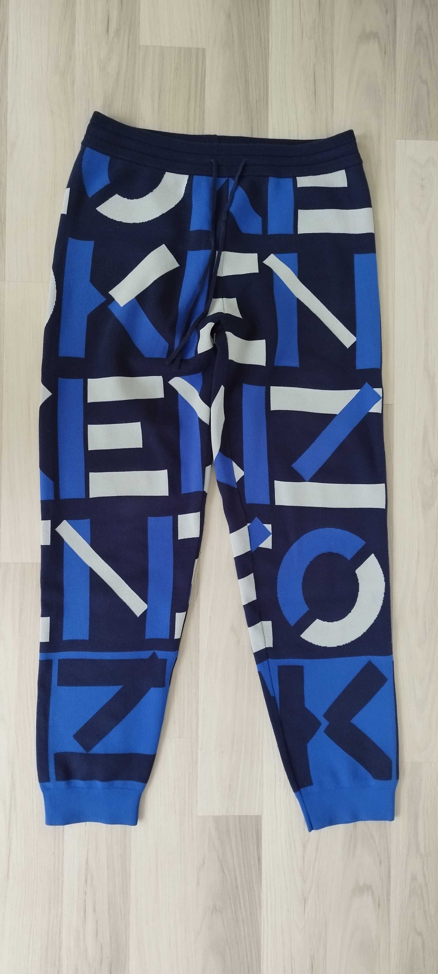 Pantaloni sport albastri Kenzo