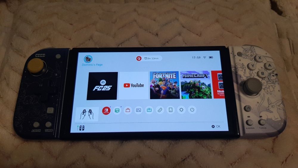 Controler Pokemon Nintendo switch OLED
