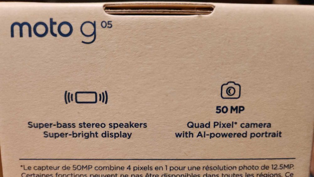 Motorola G05 чисто нов запечатан от А1