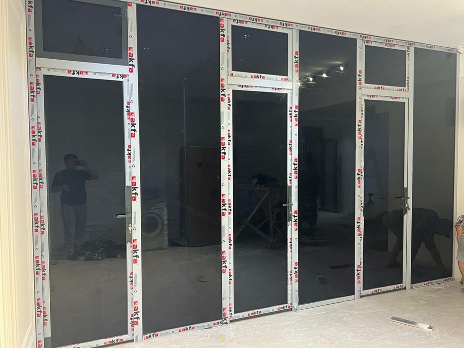 Акфа Окна Двери Витражи Стеклянные По доступной цене с гарантией