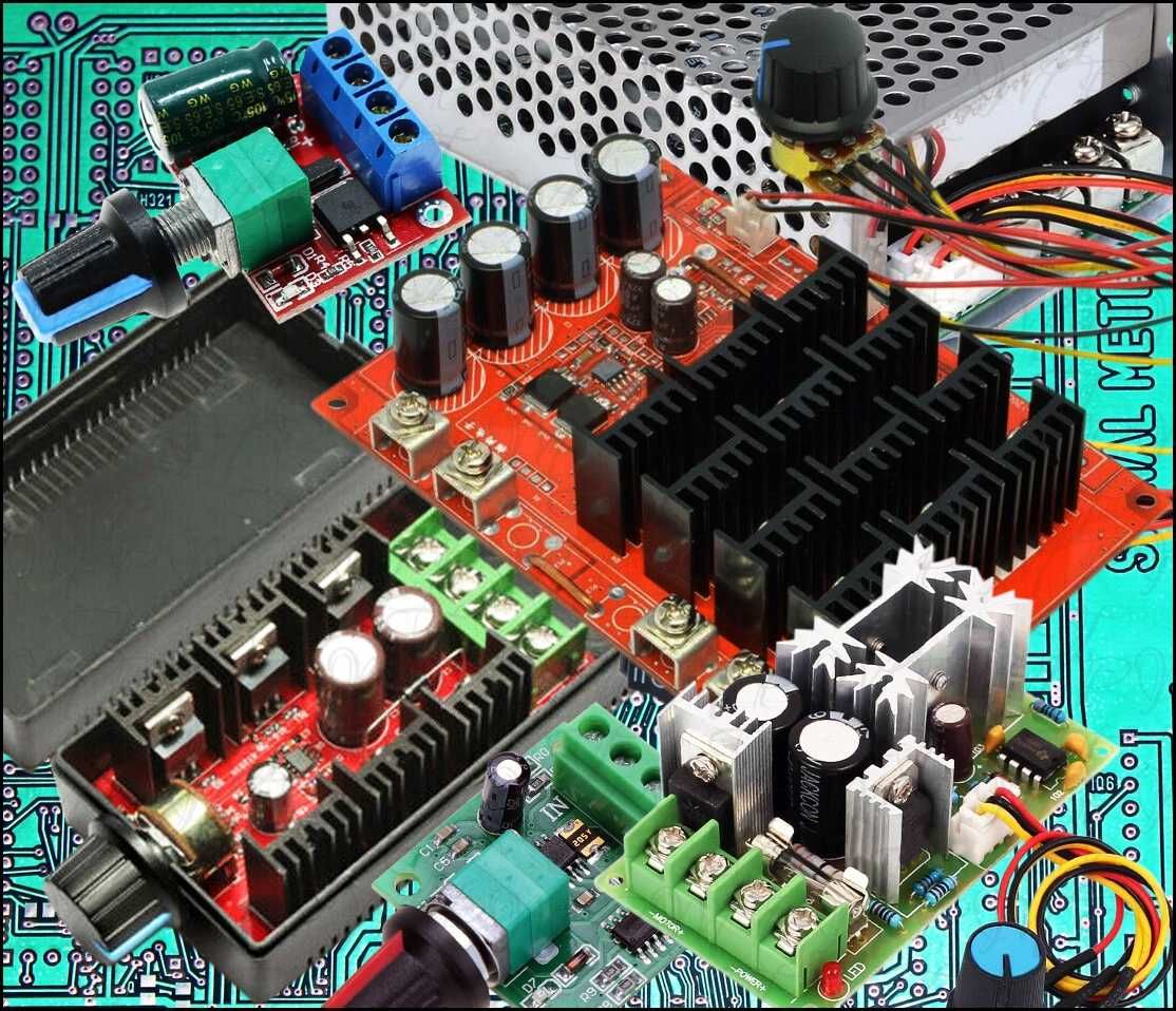 Честотен регулатор за DC мотор, PWM, ШИМ регулатор, вентилатор