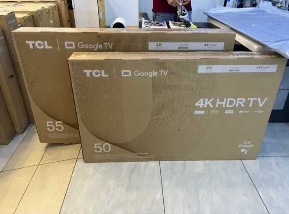 Телевизор 2025 TCL 55/50 SmartTv 4К + Бесплатная Доставка по Городу !