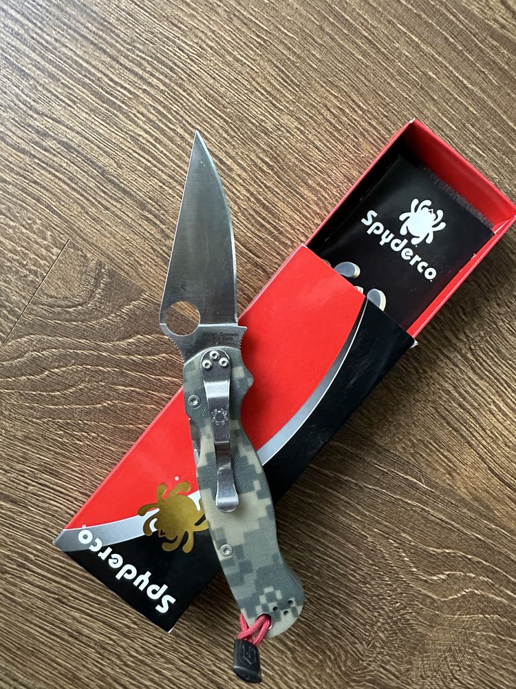 Spyderco PARA military2 G-10 digital camo