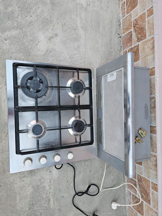 Plita aragaz plus hota