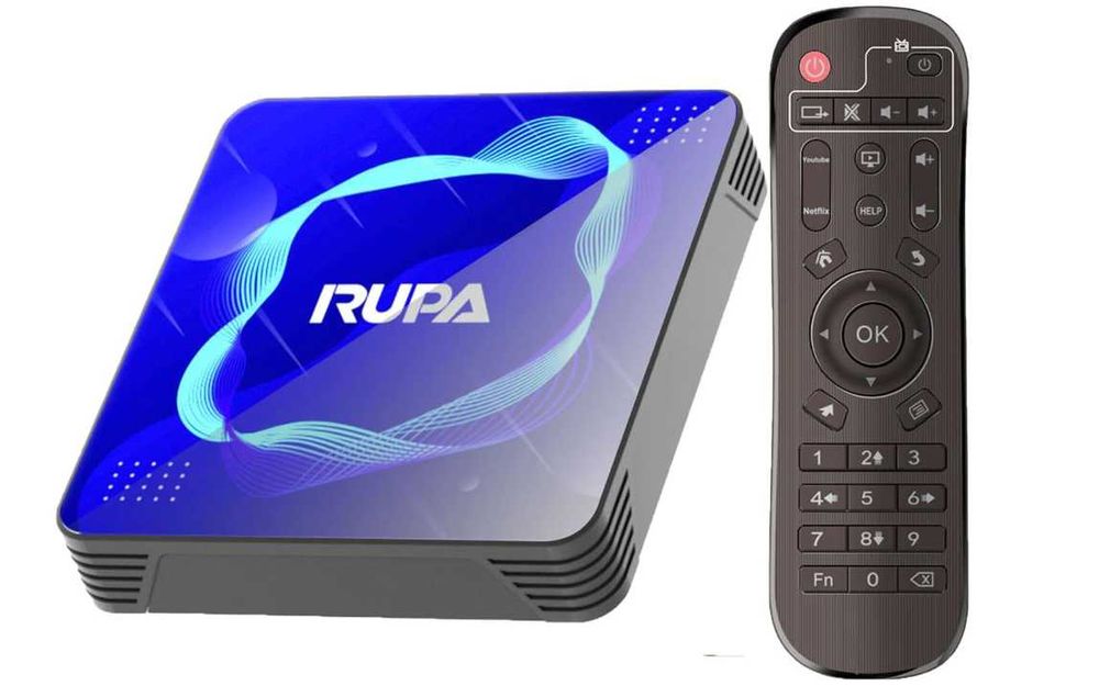 Android TV Box Smart Rupa 4GB RAM 64GB ROM S905W2 2.4G/5G WiFi BT5.0
