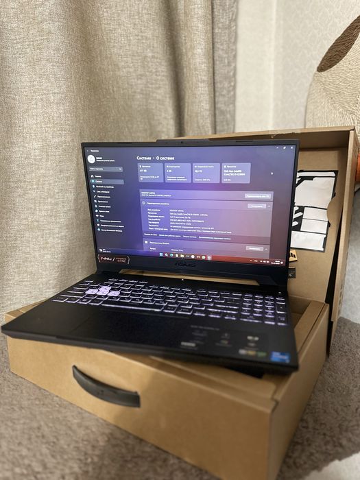Продам ноутбук Asus TUF Gaming
