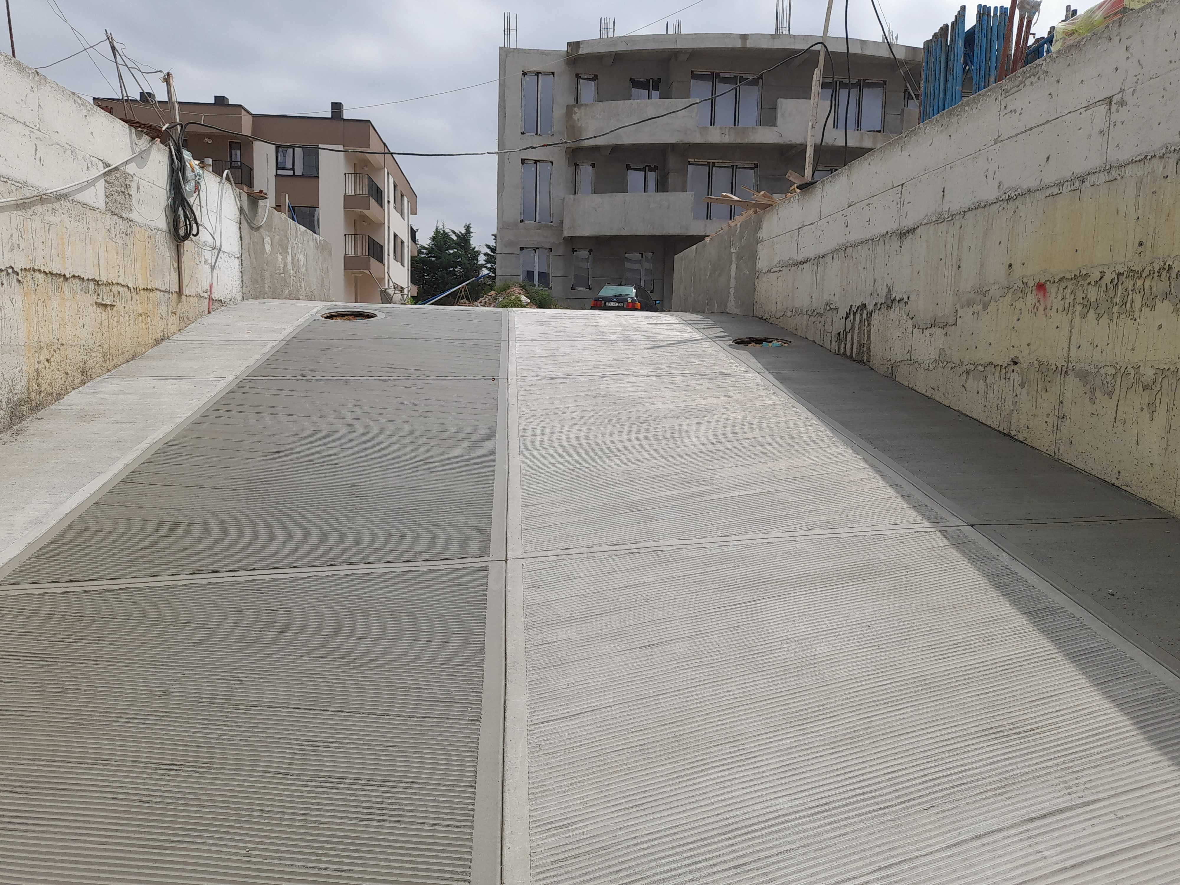 Beton amprentat beton elicopterizat