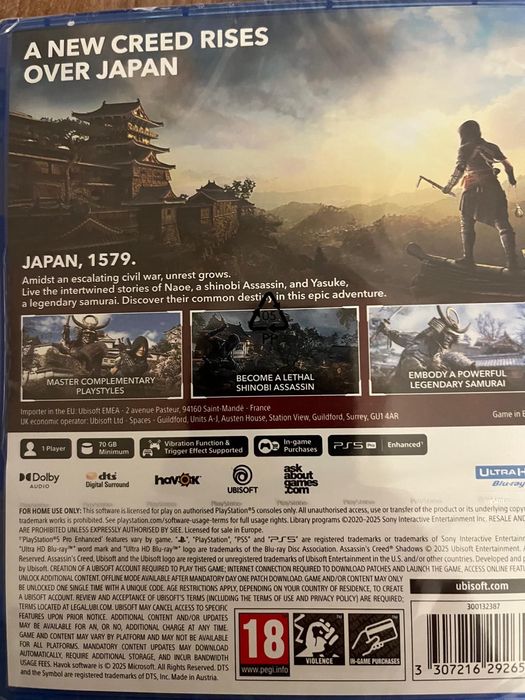 Joc Assasin Creed PS5 sigilat - 300 Ron