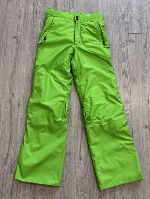 Pantaloni ski copii,verde neon,marimea 164 cm