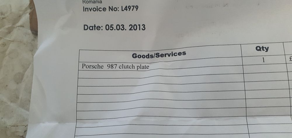 Disc  ambreiaj  Porsche 998 2.7 Litri