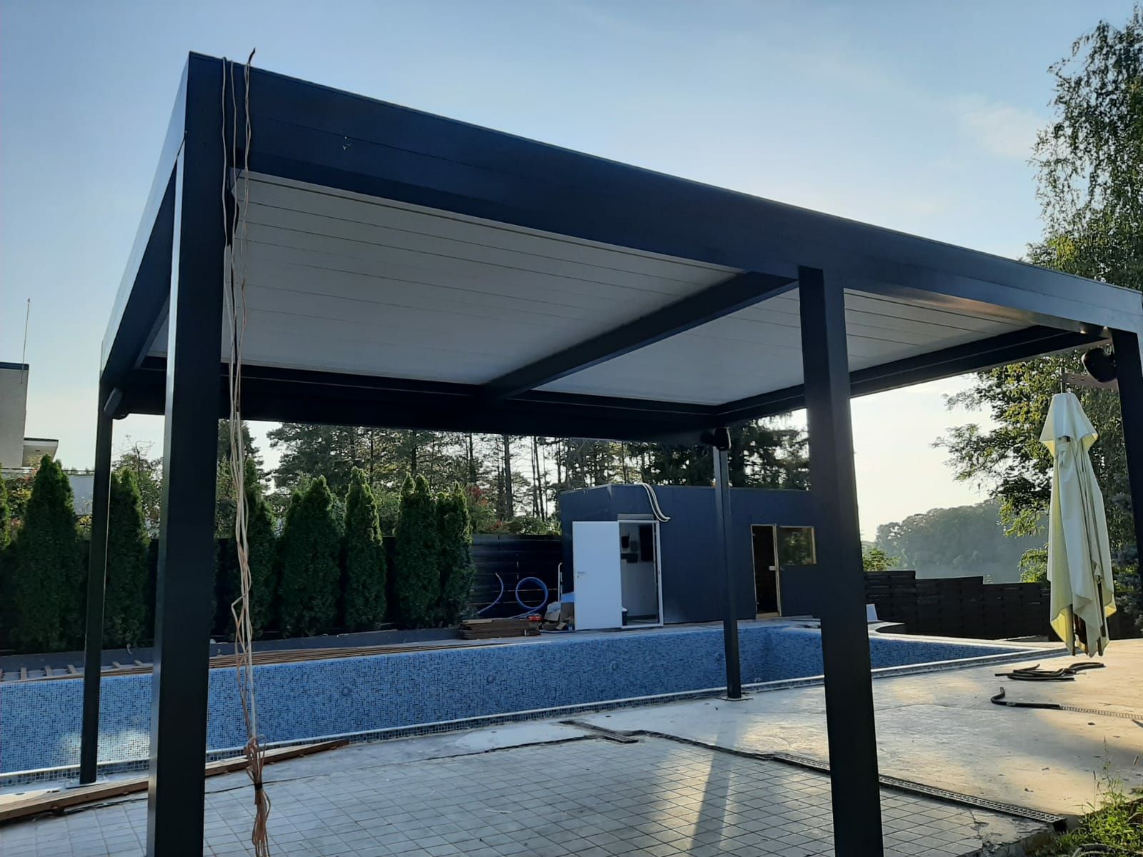 Pergola bioclimatica Rolling roof