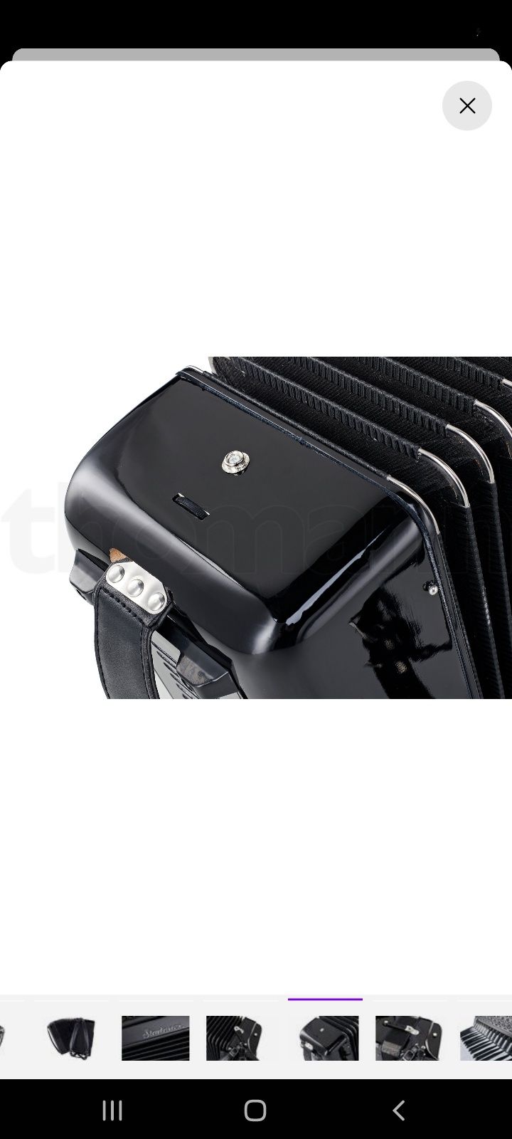 Acordeon StarTone 120 VI Black
