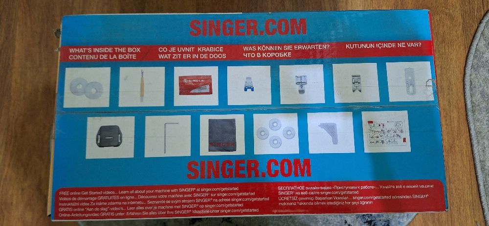 Masina de cusut Singer noua