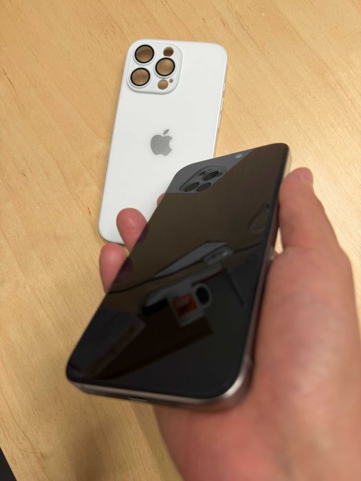 iPhone 15 Pro Max – Natural Titanium 256 GB – Отлично състояние