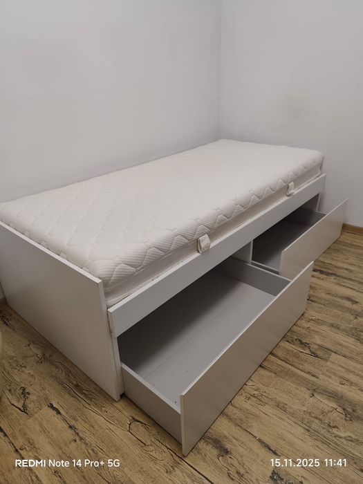 Pat extensibil cu saltea