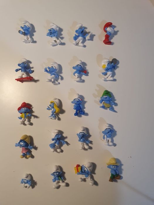 Strumfi Kaufland colectie / set completa