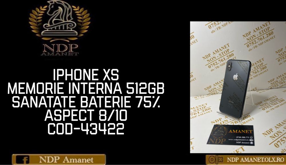 NDP Amanet Braila Iphone XS(43422)